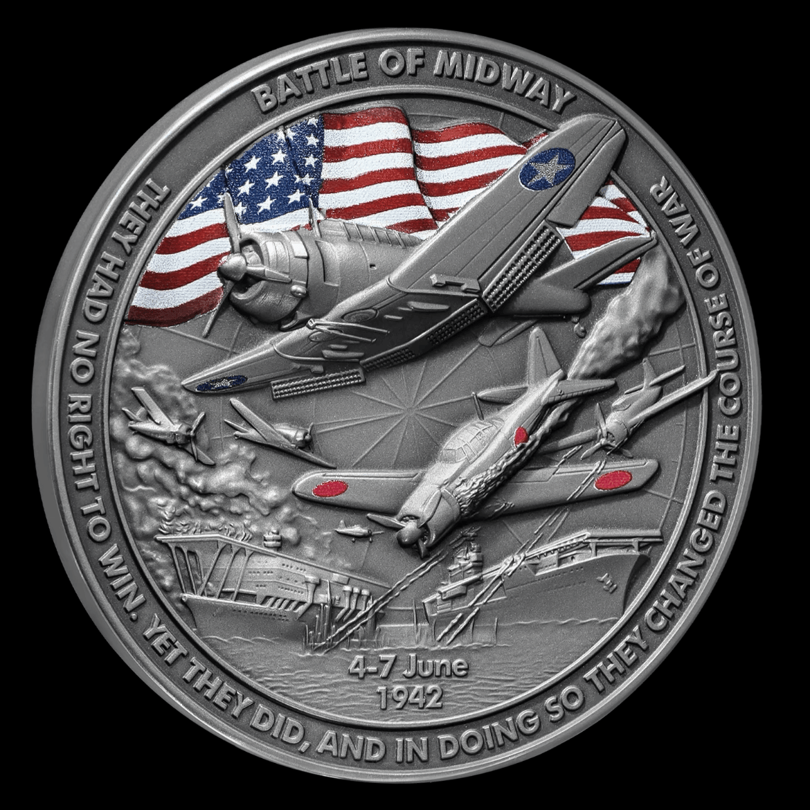 3D Nickel USAF Challenge Coin - Battle of Midway.png