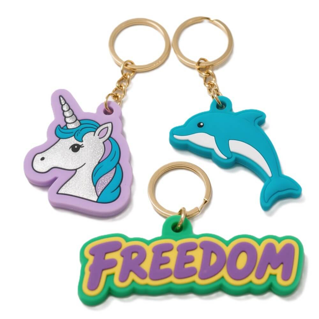 Custom PVC Cartoon Keychains