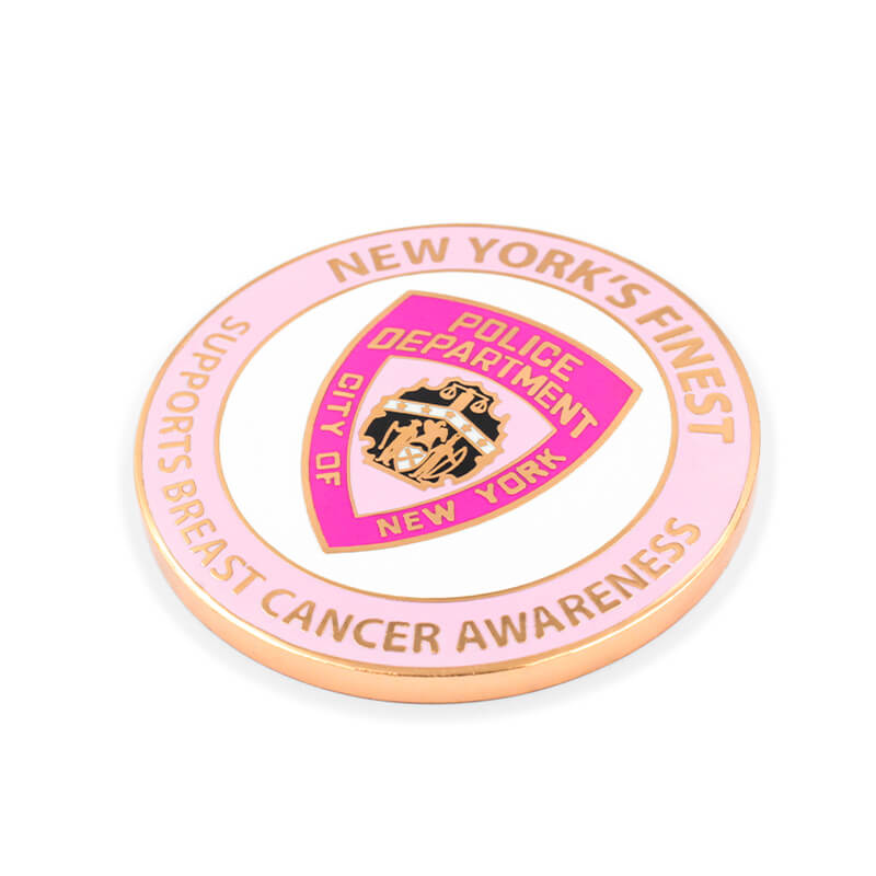 Custom Commemorative Coins - Breast Cancer