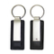 Colorful Custom Logo Engraved Blank Leather Keychain