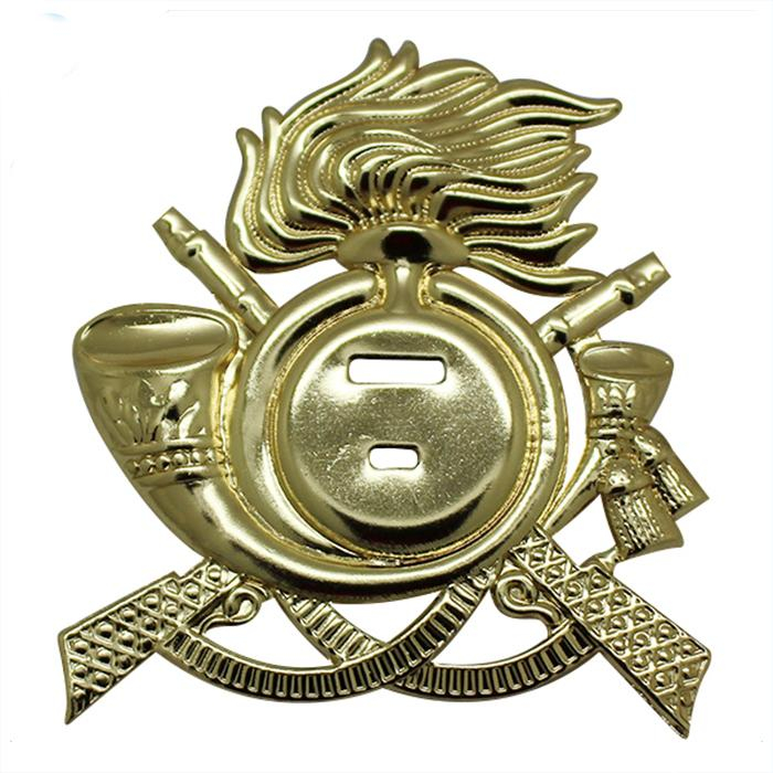 Shiny Gold 3D Design Custom Metal Lapel Pin