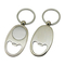 Silver Blank Metal Bottle Opener Keychain
