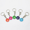 Colorful Soft Enamel Metal Trolley Coin Keychain