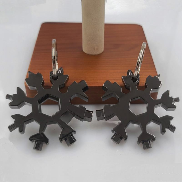 18 in 1 Snowflake Multi Tool Portable Gadget Wrench