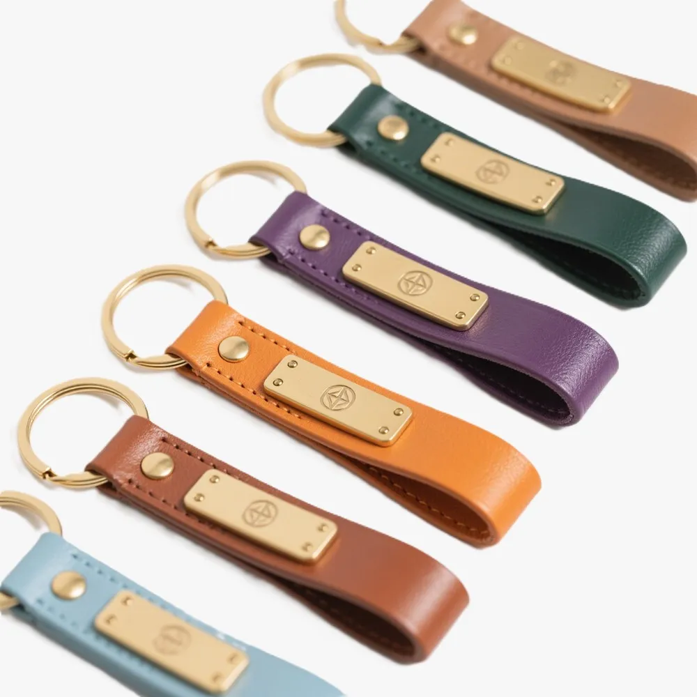 2-bulk leather keychain